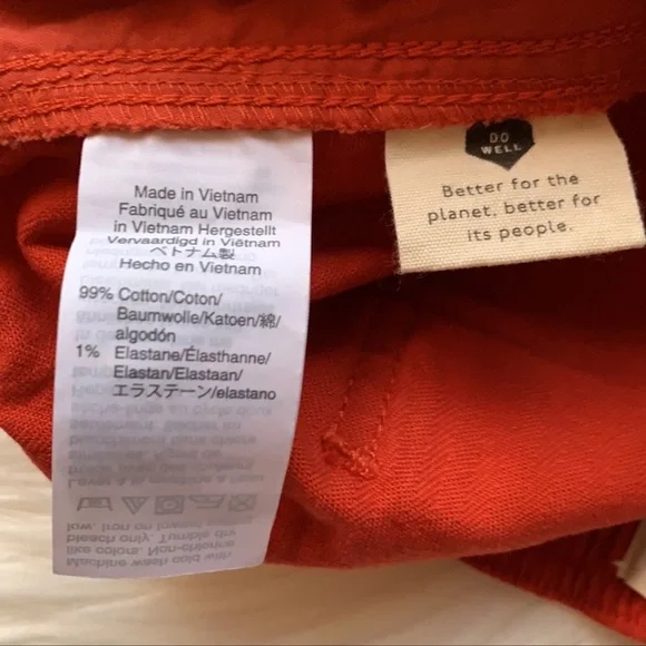 Madewell Camp Shorts in Fresh Chili - Picture 5 of 5